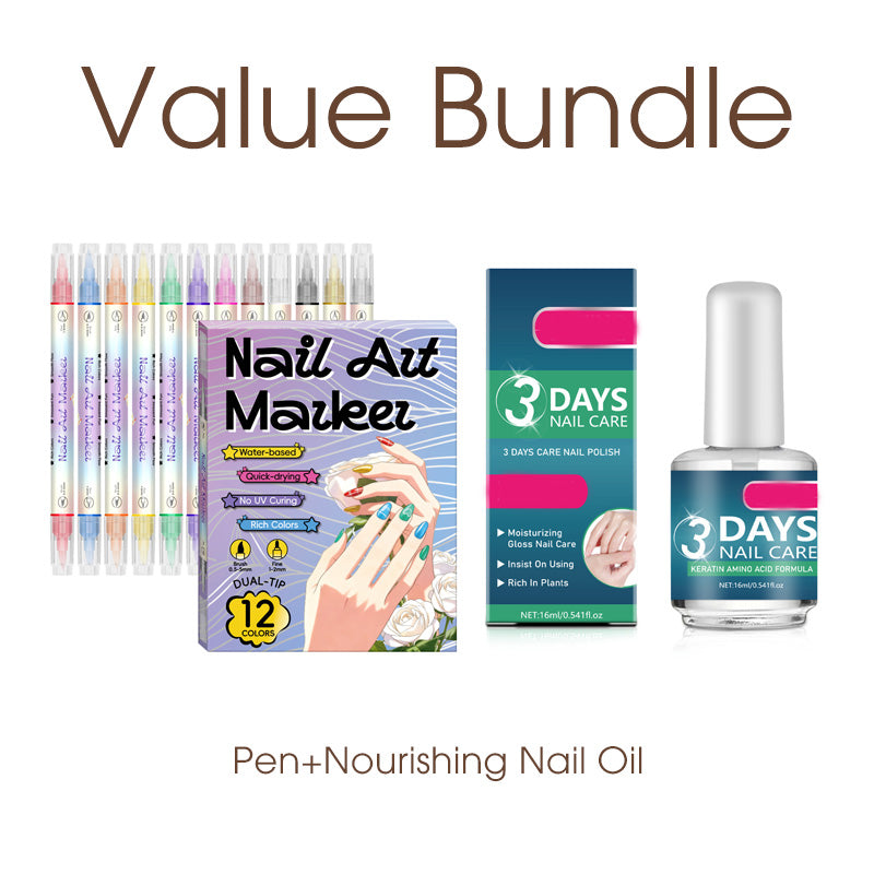 Petalink™ – Dual-Tip Nail Art Marker Pens, Water-Based &amp; Quick-Dry + 50% OFF