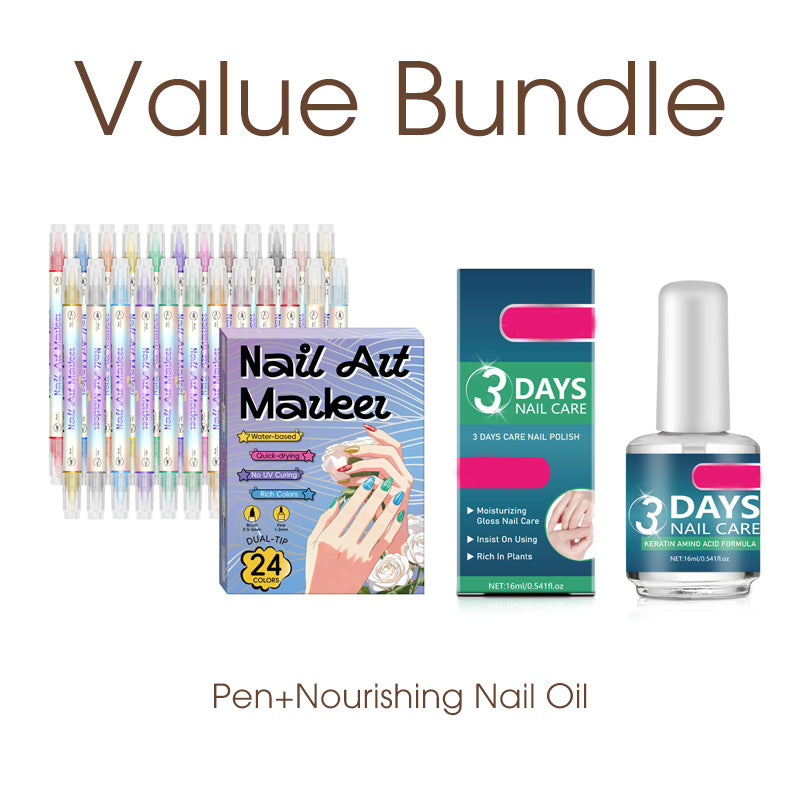 Petalink™ – Dual-Tip Nail Art Marker Pens, Water-Based &amp; Quick-Dry + 50% OFF