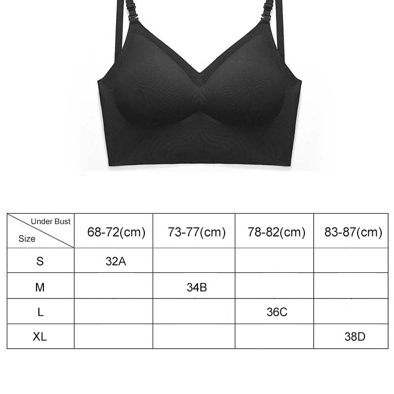 Vionelle™ – Seamless U-Shaped Invisible Low Back Bra + 50% OFF