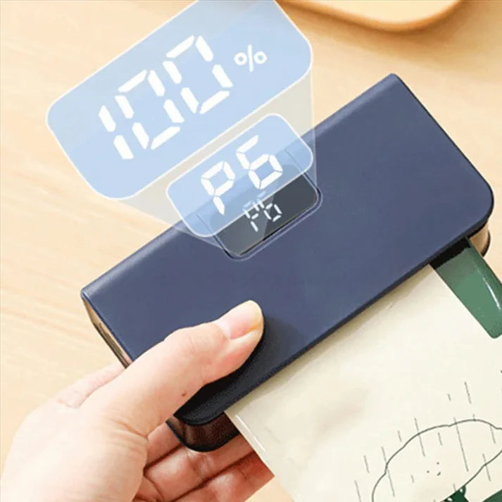Krispen™ – 2-in-1 Rechargeable Mini Bag Sealer &amp; Cutter with 6 Heat Settings + 50% OFF