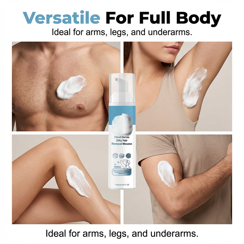 Velourine™ – Painless Cloud Foam Hair Removal Mousse for Silky-Smooth Skin + 1+1 FREE