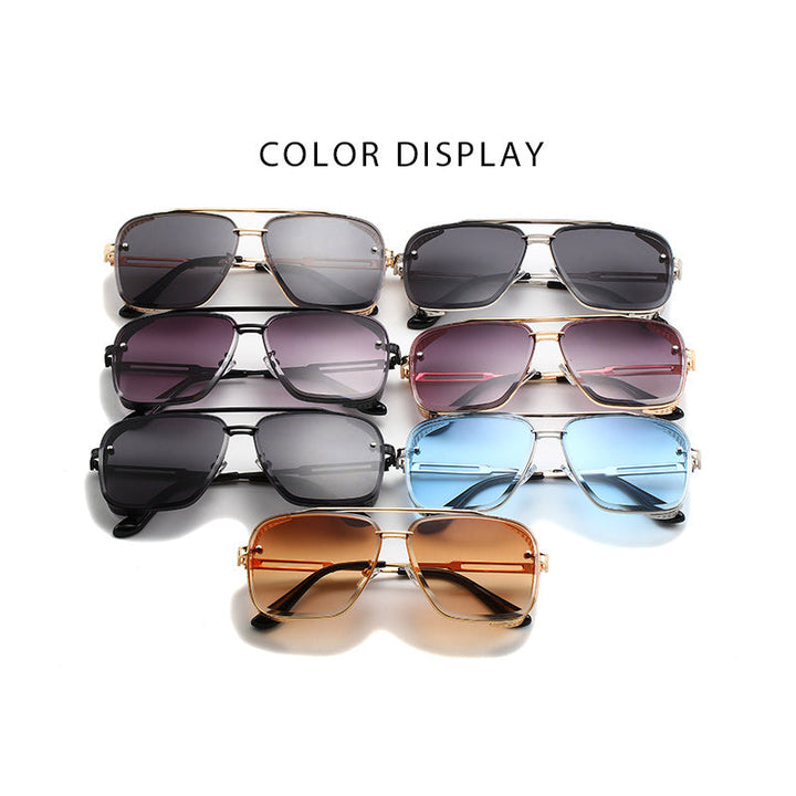 Rivett™ – Double Bridge UV400 Metal Frame Sunglasses + 50% OFF