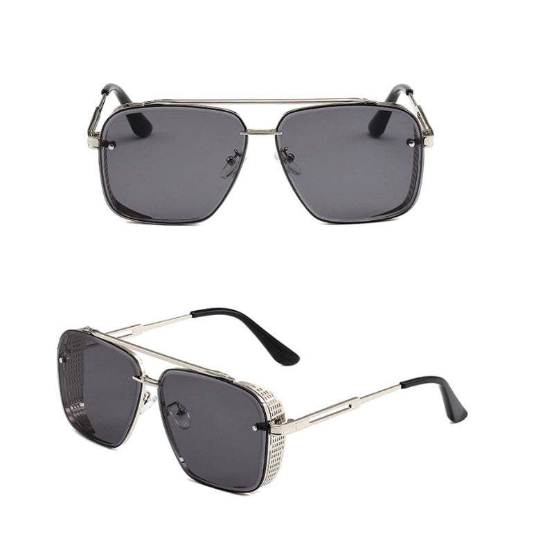 Rivett™ – Double Bridge UV400 Metal Frame Sunglasses + 50% OFF