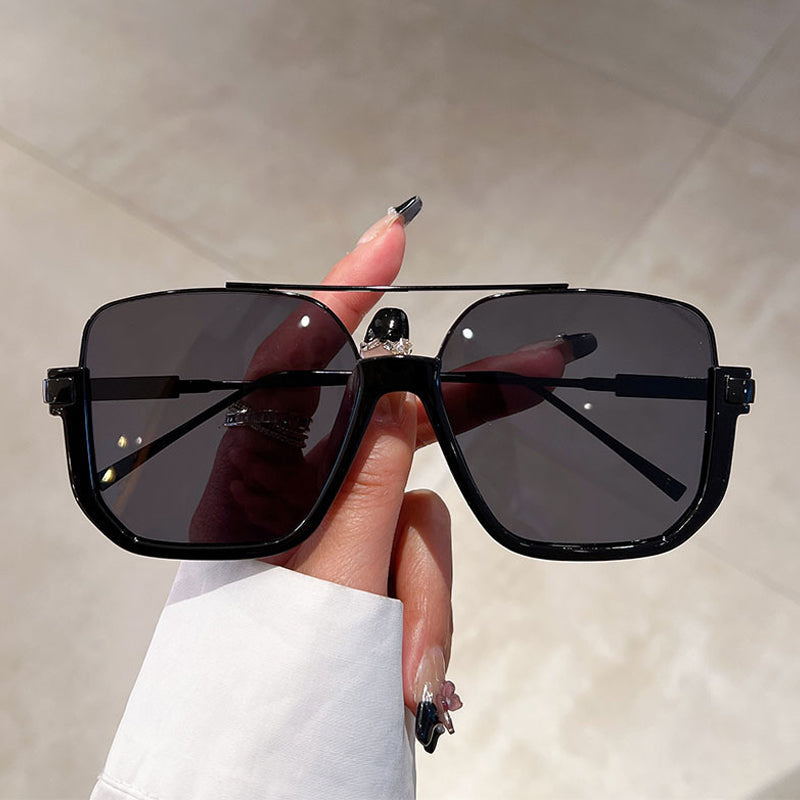 Solette™ – Oversized Retro Tinted-Lens Sunglasses + 50% OFF
