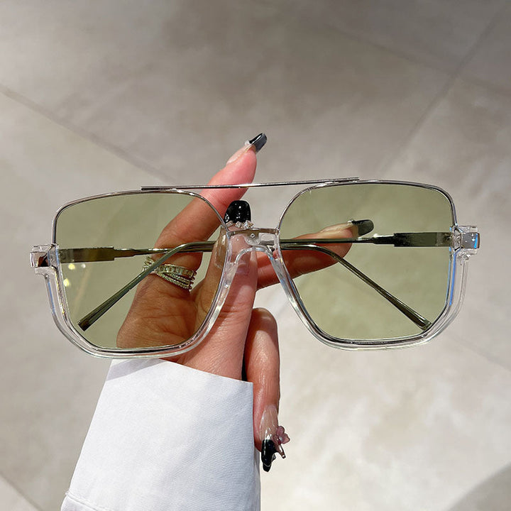 Solette™ – Oversized Retro Tinted-Lens Sunglasses + 50% OFF
