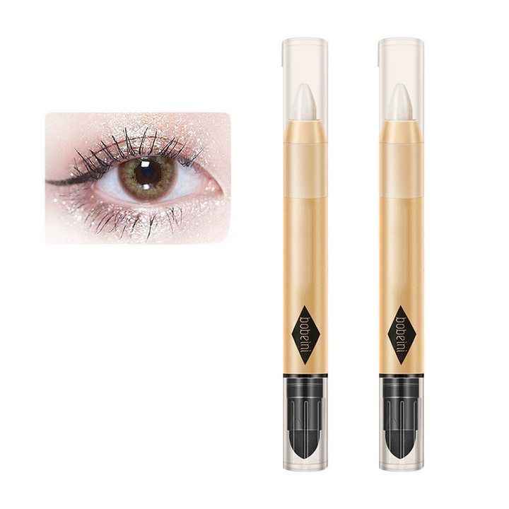Lustara™ – Waterproof Shimmer Eyeshadow Stick Set with Built-In Blending Sponge + 1+1 FREE