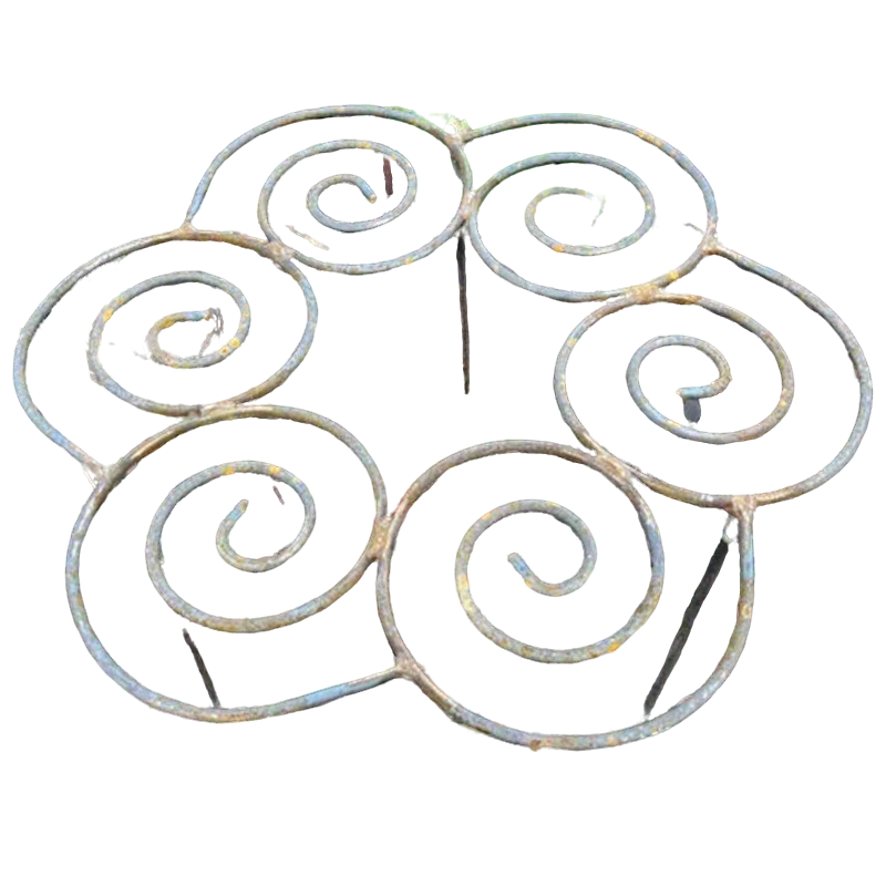 Filigra™ – Heavy-Duty Iron Scroll Peony &amp; Flower Support Frame + 50% OFF