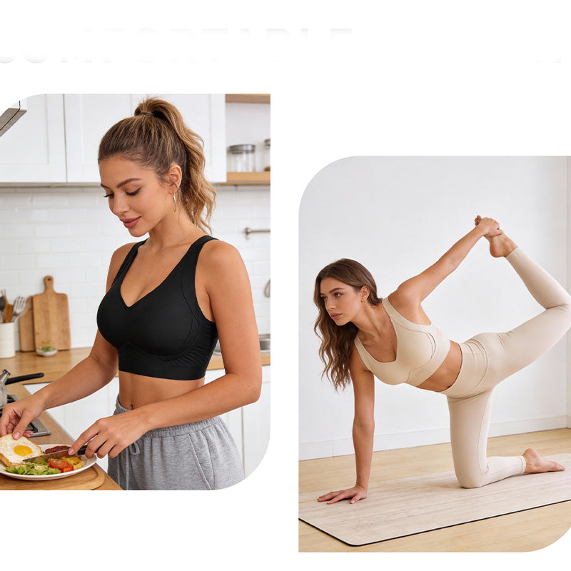 Solace™ – Seamless Full-Coverage Wireless Support Bra + 50% OFF