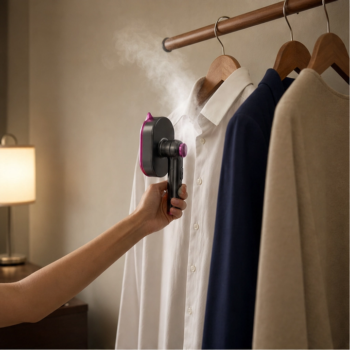 Glidewell™ – Handheld Steam Iron with 10-Second Heat &amp; 6 Fabric Modes + 50% OFF